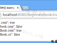 JSTL函数 fn:endsWith()|极客教程