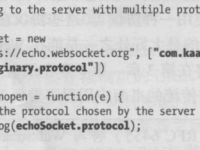 WebSocket 构造函数|极客教程